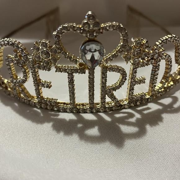 Gold Retired Tiara